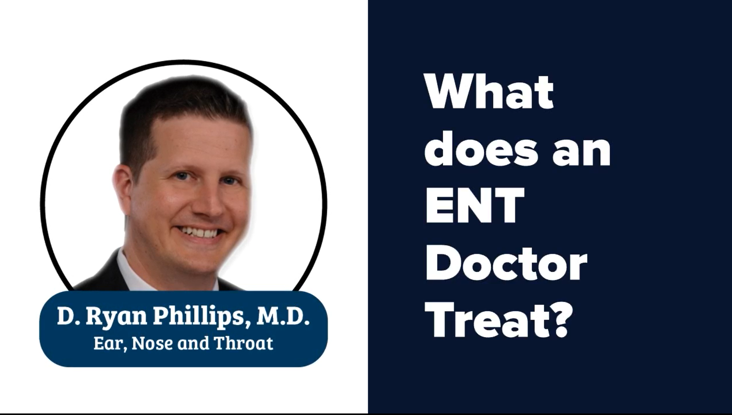 Ask the Provider | What Does an ENT Doctor Treat? Thumbnail